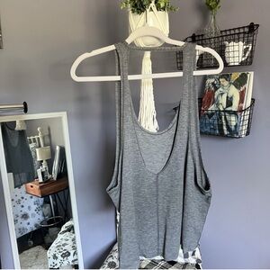 NWT Lululemon 10 Intended Tank 
Open Back Top Heathered Midnight Navy 
NEW NWT